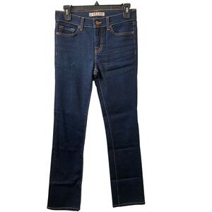 J Brand Women Straight Dark Blue Jeans